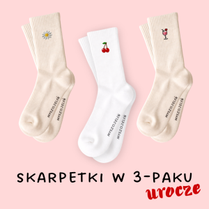 SKARPETKI W 3-PAKU - UROCZE