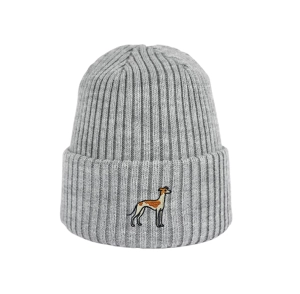 Haftowana dziecięca czapka beanie - WHIPPET