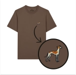 Haftowany T-shirt WHIPPET