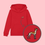 Haftowana bluza dziecięca WHIPPET