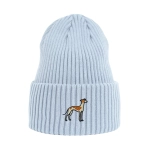 Haftowana czapka beanie - WHIPPET