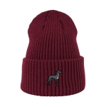 Haftowana czapka beanie - CHARCIK WŁOSKI