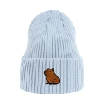 Haftowana czapka beanie - KAPIBARA