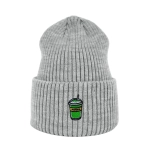Haftowana czapka beanie - MATCHA