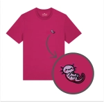 Haftowany T-shirt AKSOLOTL