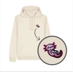 Haftowana bluza z kapturem  AKSOLOTL