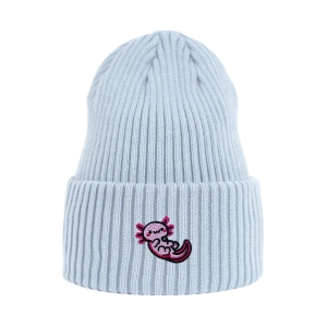 Haftowana czapka beanie - AKSOLOTL