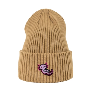 Haftowana czapka beanie - AKSOLOTL