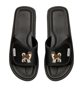 Klapki Kubota AKITA INU + personalizacja [RZEPY]