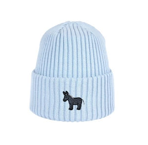 Haftowana dziecięca czapka beanie - OSIOŁ OSIOŁEK