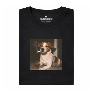 Koszulka z nadrukiem NOCNY JACK RUSSELL