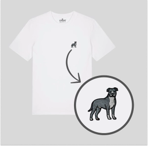 Haftowany T-shirt PITBULL 