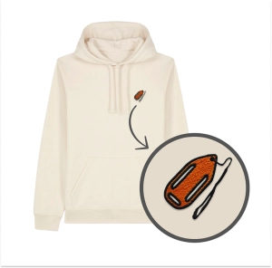 Haftowana bluza z kapturem BOJKA