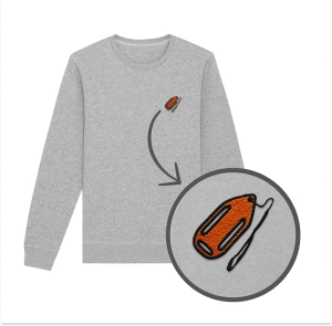 Haftowana bluza BOJKA (bez kaptura)