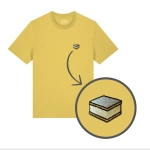 Haftowany T-shirt KREMÓWKA PAPIESKA