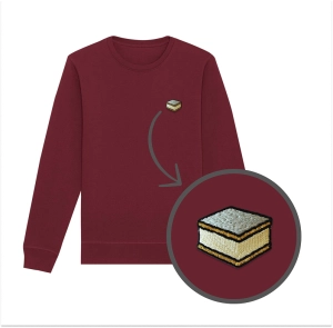 Haftowana bluza KREMÓWKA PAPIESKA (bez kaptura)