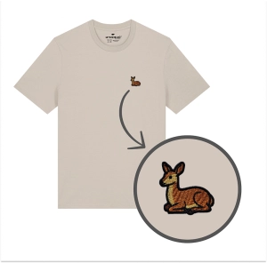 Haftowany T-shirt SARENKA ŁANIA