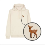 Haftowana bluza z kapturem SARENKA BAMBI