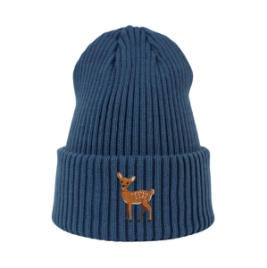 Haftowana czapka beanie - SARENKA BAMBI