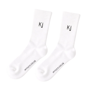 Haftowane skarpetki KJ