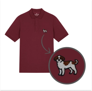 Męska haftowana koszulka polo LAGOTTO ROMAGNOLO
