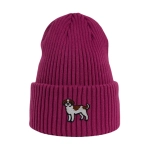 Haftowana czapka beanie - LAGOTTO ROMAGNOLO