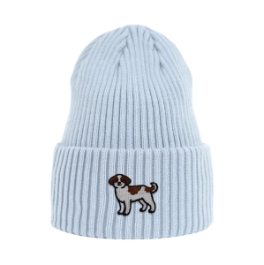 Haftowana czapka beanie - LAGOTTO ROMAGNOLO