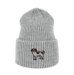 Haftowana czapka beanie - LAGOTTO ROMAGNOLO
