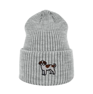 Haftowana czapka beanie - LAGOTTO ROMAGNOLO