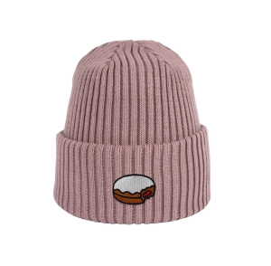 Haftowana dziecięca czapka beanie - PĄCZEK