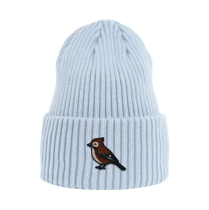 Haftowana czapka beanie - SÓJKA
