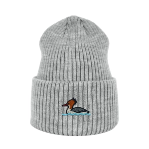 Haftowana czapka beanie - NUROGĘŚ