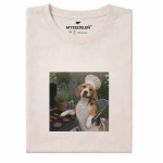 Koszulka z nadrukiem WYLUZOWANY BEAGLE GRILLMASTER