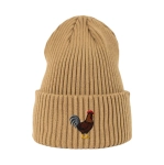 Haftowana czapka beanie - KOGUT