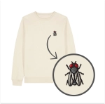 Haftowana bluza MUCHA (bez kaptura)