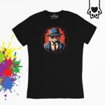 Koszulka z nadrukiem - KOT GANGSTER 7