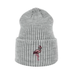 Haftowana czapka beanie - FLAMING