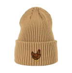 Haftowana czapka beanie - KURA