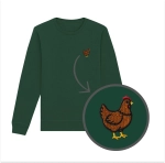 Haftowana bluza KURA (bez kaptura)
