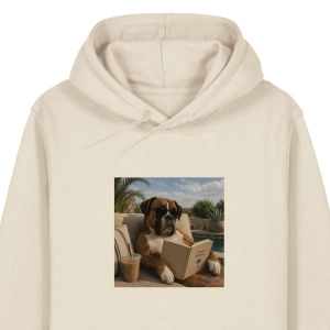 Bluza z kapturem WYLUZOWANY BOKSER