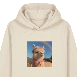 Bluza z kapturem ALPAKA LAMA MARZYCIELKA