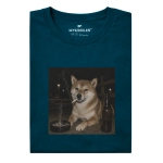 Koszulka z nadrukiem NOCNY SHIBA