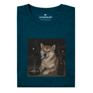 Koszulka z nadrukiem NOCNY SHIBA