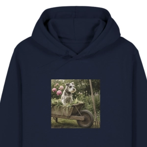 Bluza z kapturem WYLUZOWANY SZNAUCER OGRODNIK