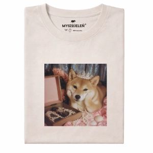 Koszulka z nadrukiem SHIBA MARZYCIEL