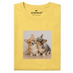 Koszulka z nadrukiem NIEROZŁĄCZNE CORGI