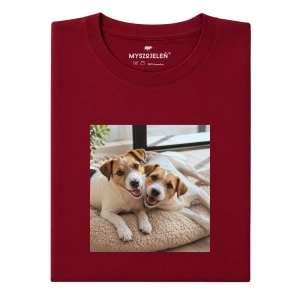 Koszulka z nadrukiem NIEROZŁĄCZNE JACK RUSSELLE