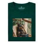 Koszulka z nadrukiem WYLUZOWANY DOBERMAN