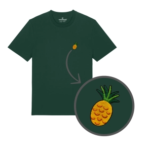 Haftowany T-shirt ANANAS