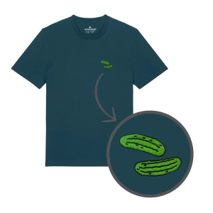Haftowany T-shirt OGÓRKI